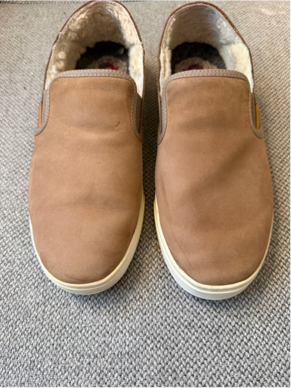 Women’s OluKai Slip-On Shoes/slipper Brown, Size 8